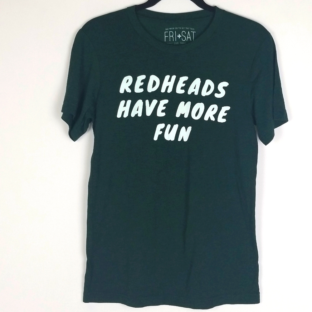 Friday+Saturday Graphic Green Tee